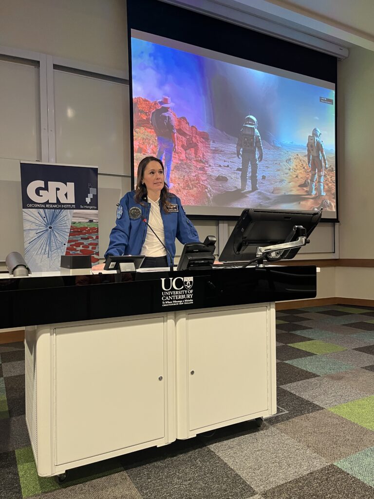 Astronaut Katherine Bennell-Pegg